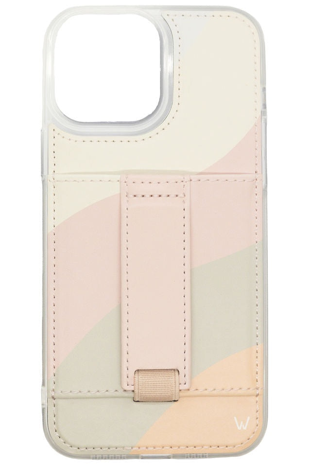 a phone case with a strap