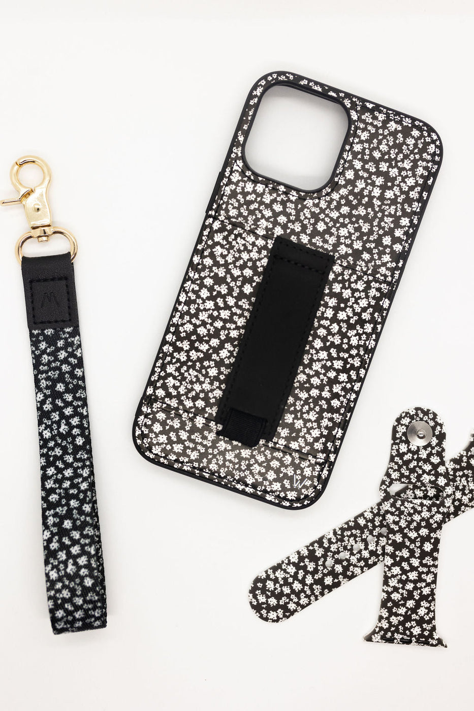 a phone case and lanyard