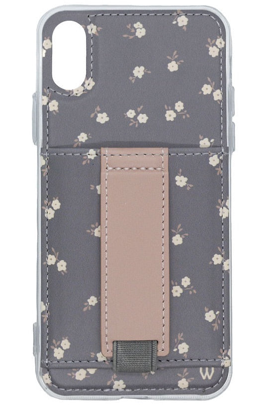 a phone case with a flower pattern