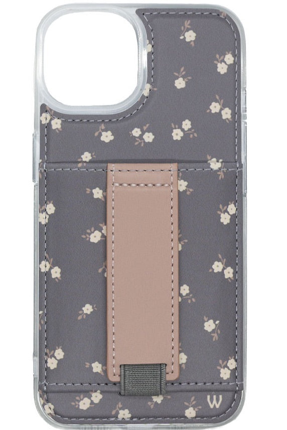 a phone case with a flower pattern