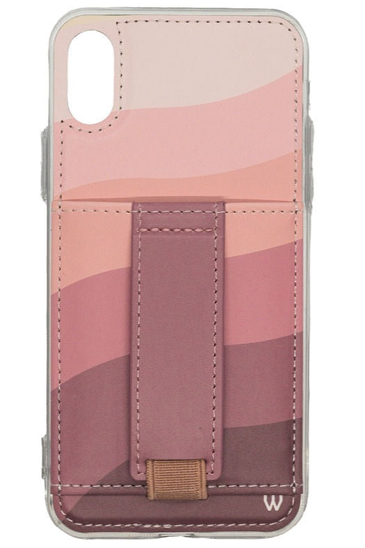 a phone case with a strap