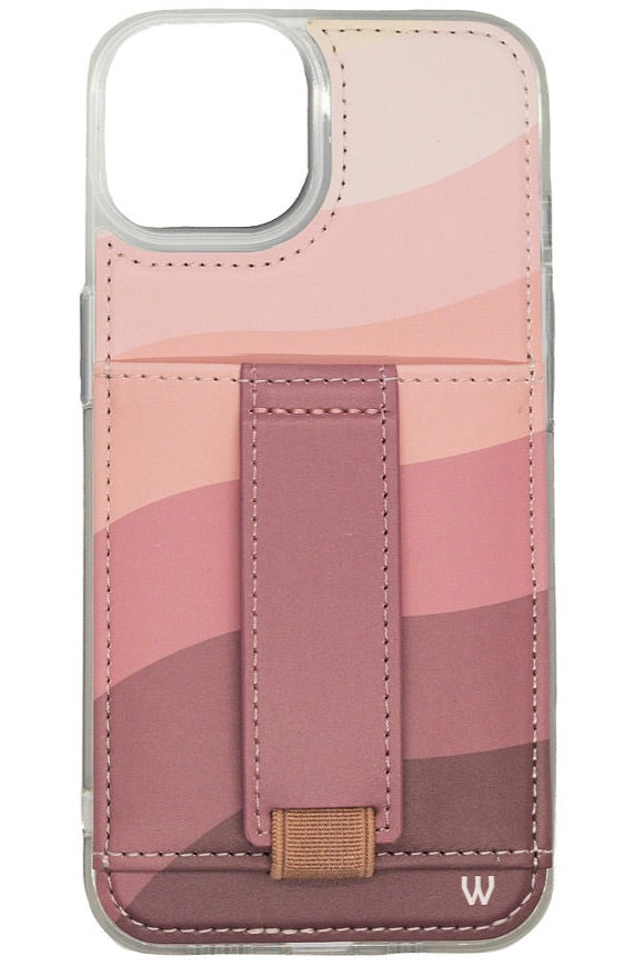 a phone case with a strap