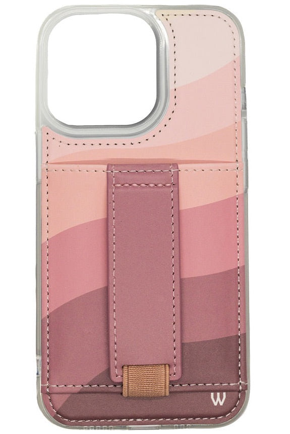 a phone case with a strap