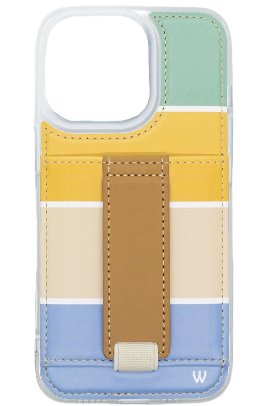 a phone case with a strap