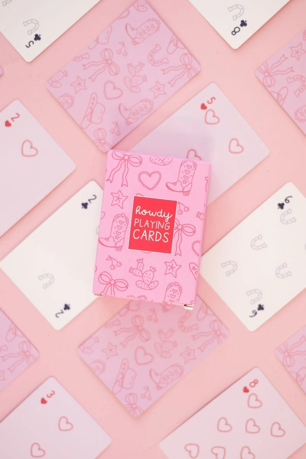 Howdy Cowgirl Deck of Playing Cards