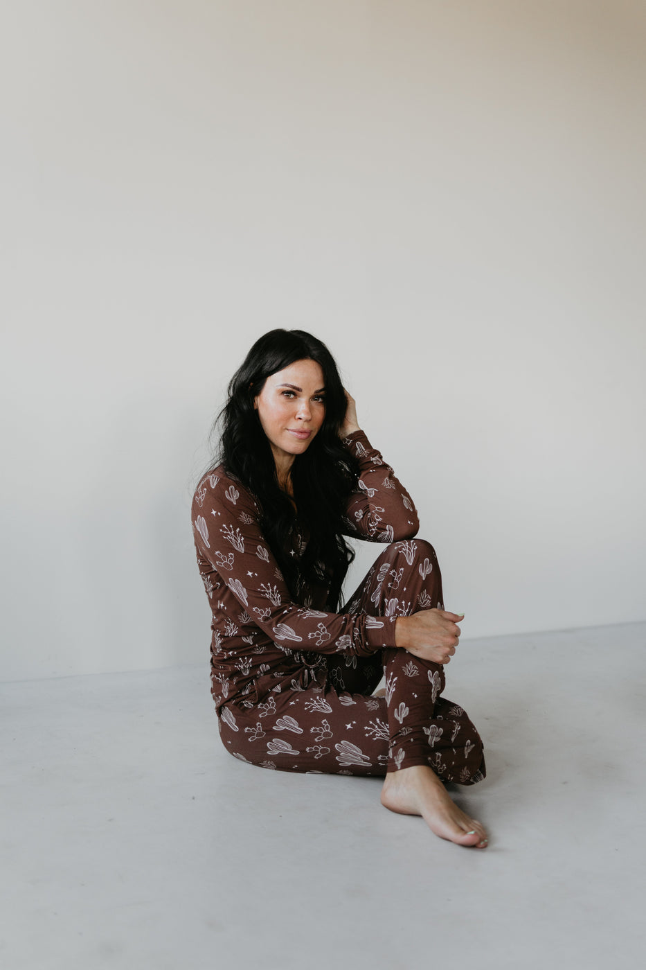 Women's Bamboo Pajamas | Minty x ff Desert Dreams