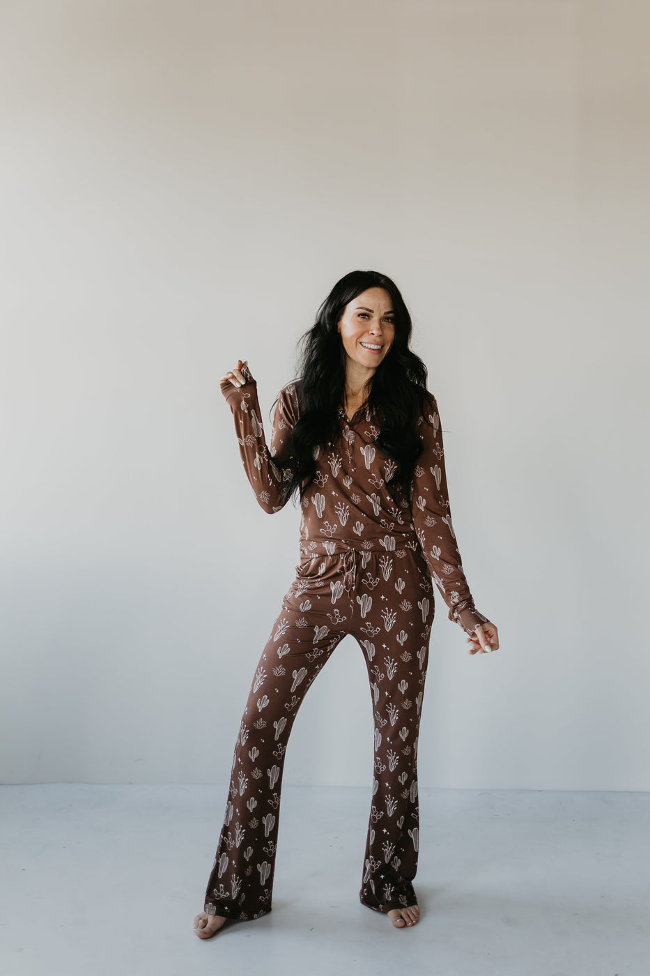 Women's Bamboo Pajamas | Minty x ff Desert Dreams