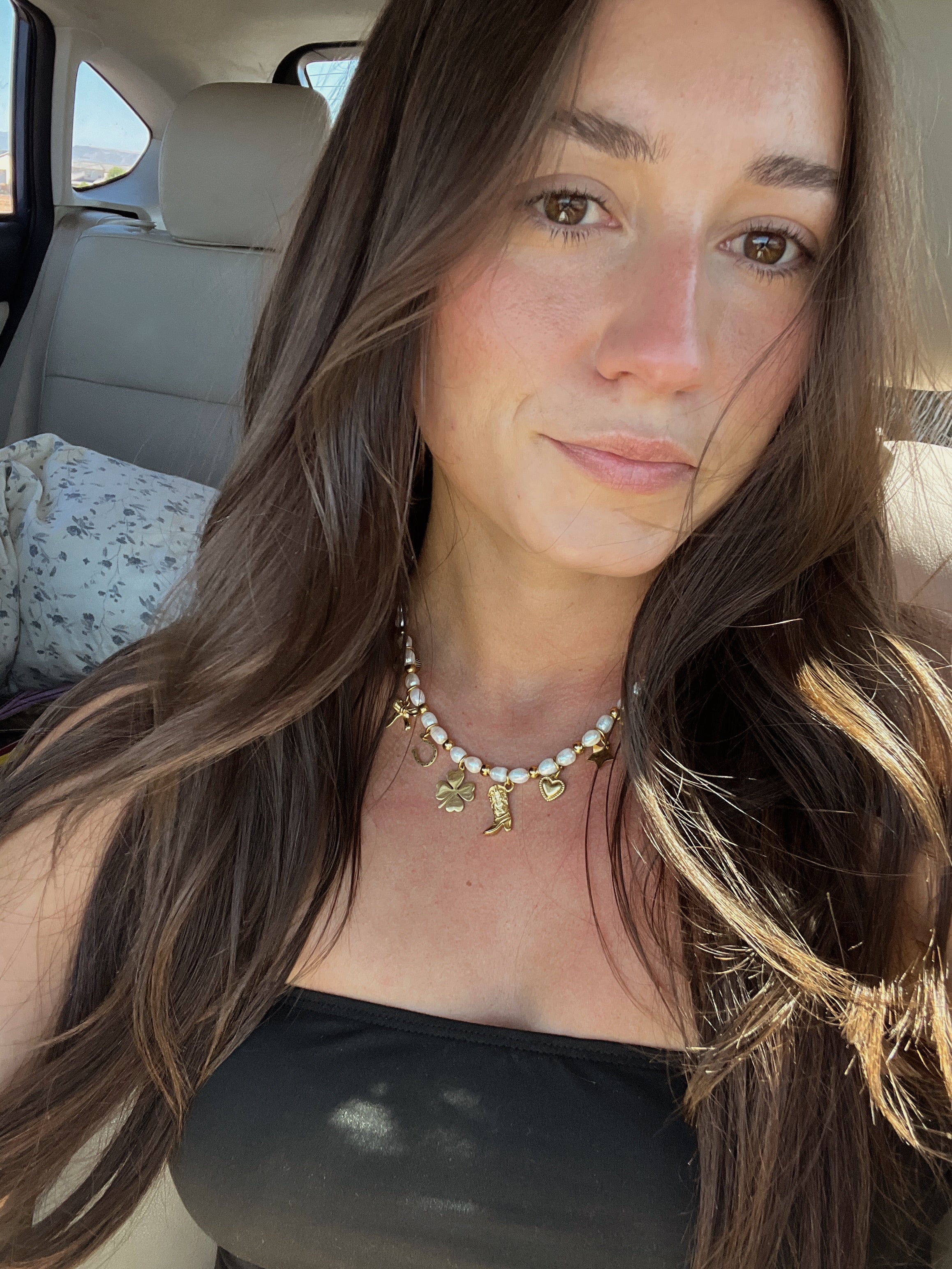 Coastal Cowgirl Pearl Necklace