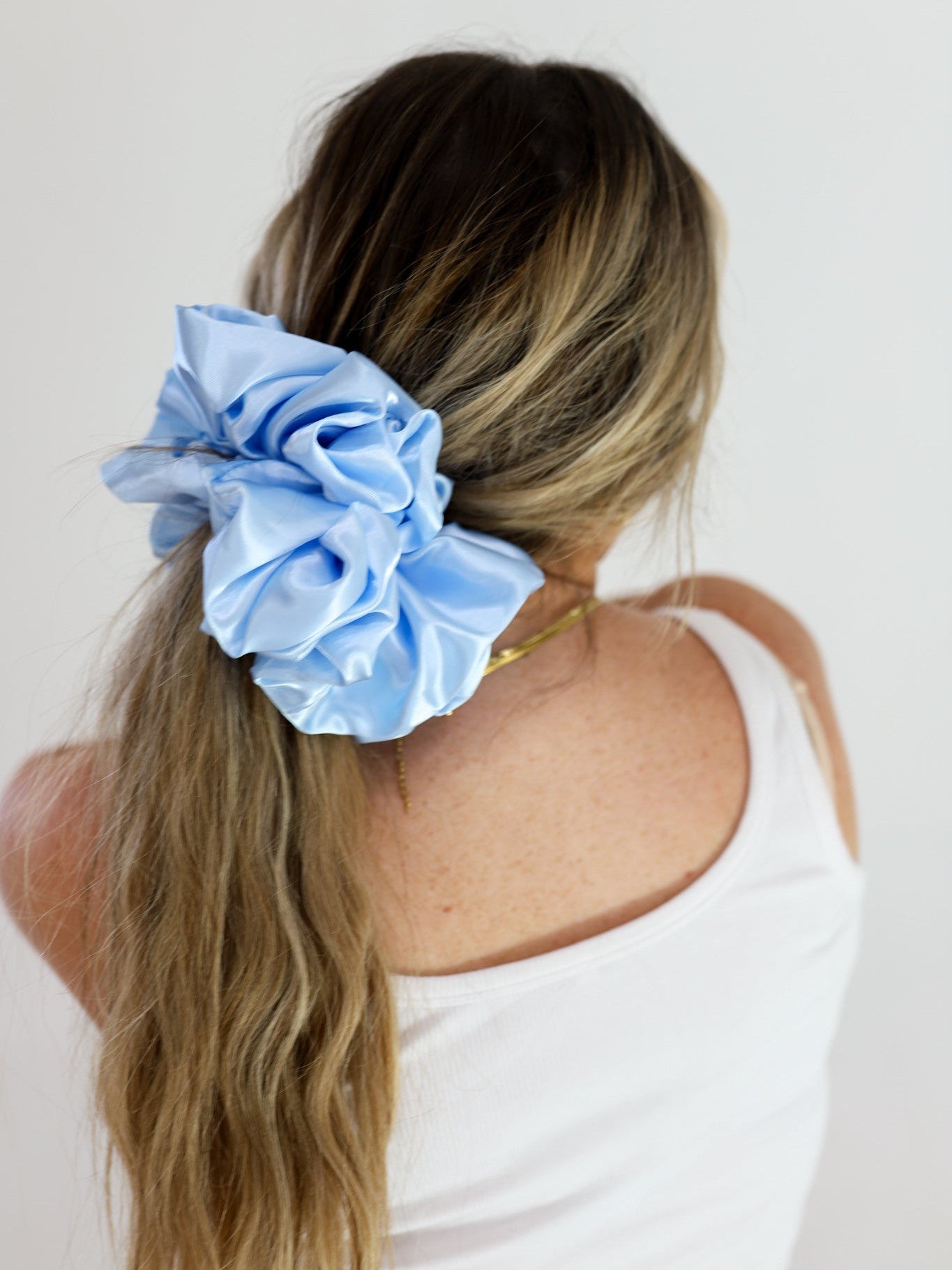 JUMBO SLEEP SILK/SATIN SCRUNCHIES