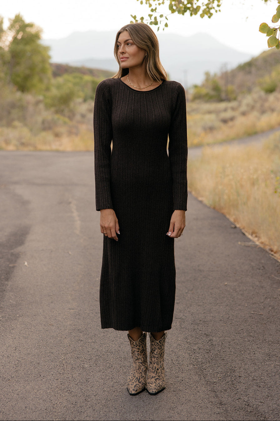 Cottage Path Sweater Dress