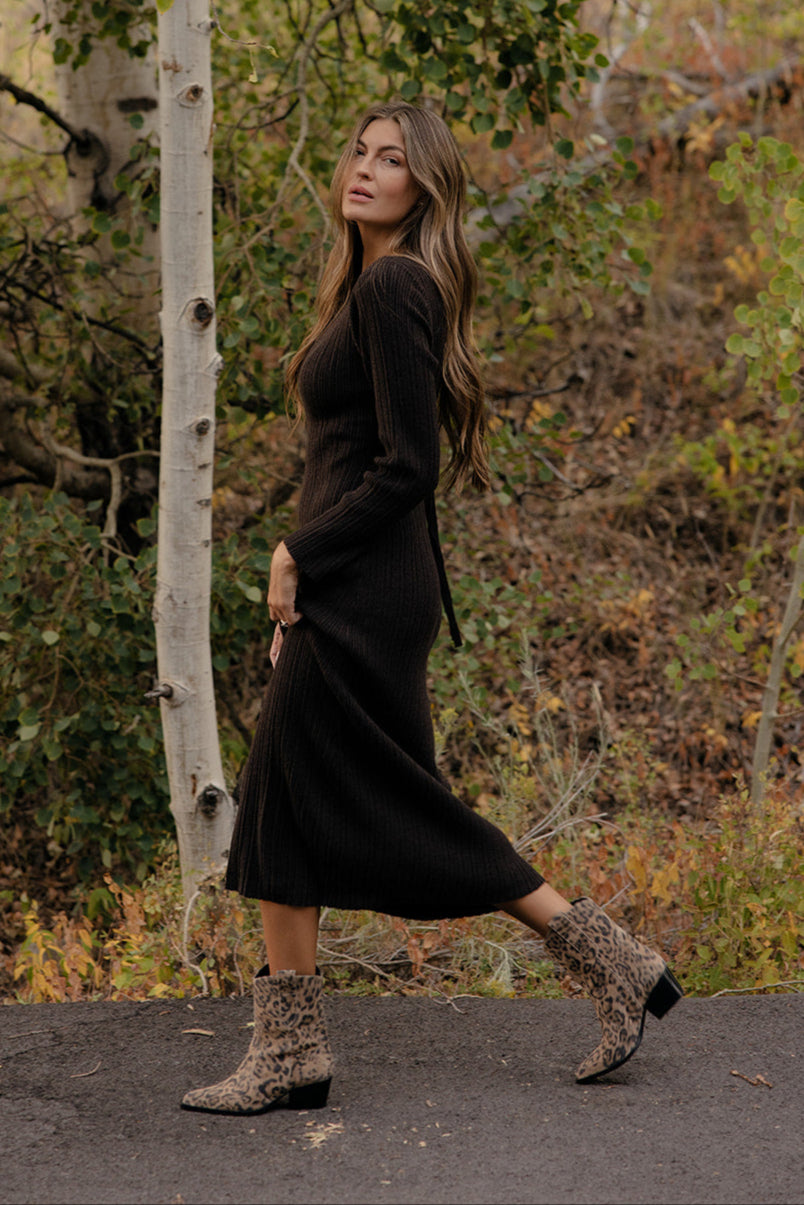 Cottage Path Sweater Dress