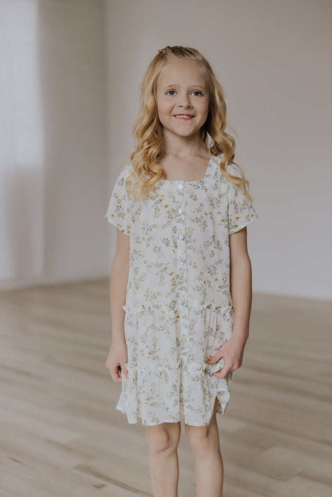Button Dresses for Girls | ROOLEE