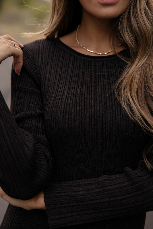 Cottage Path Sweater Dress