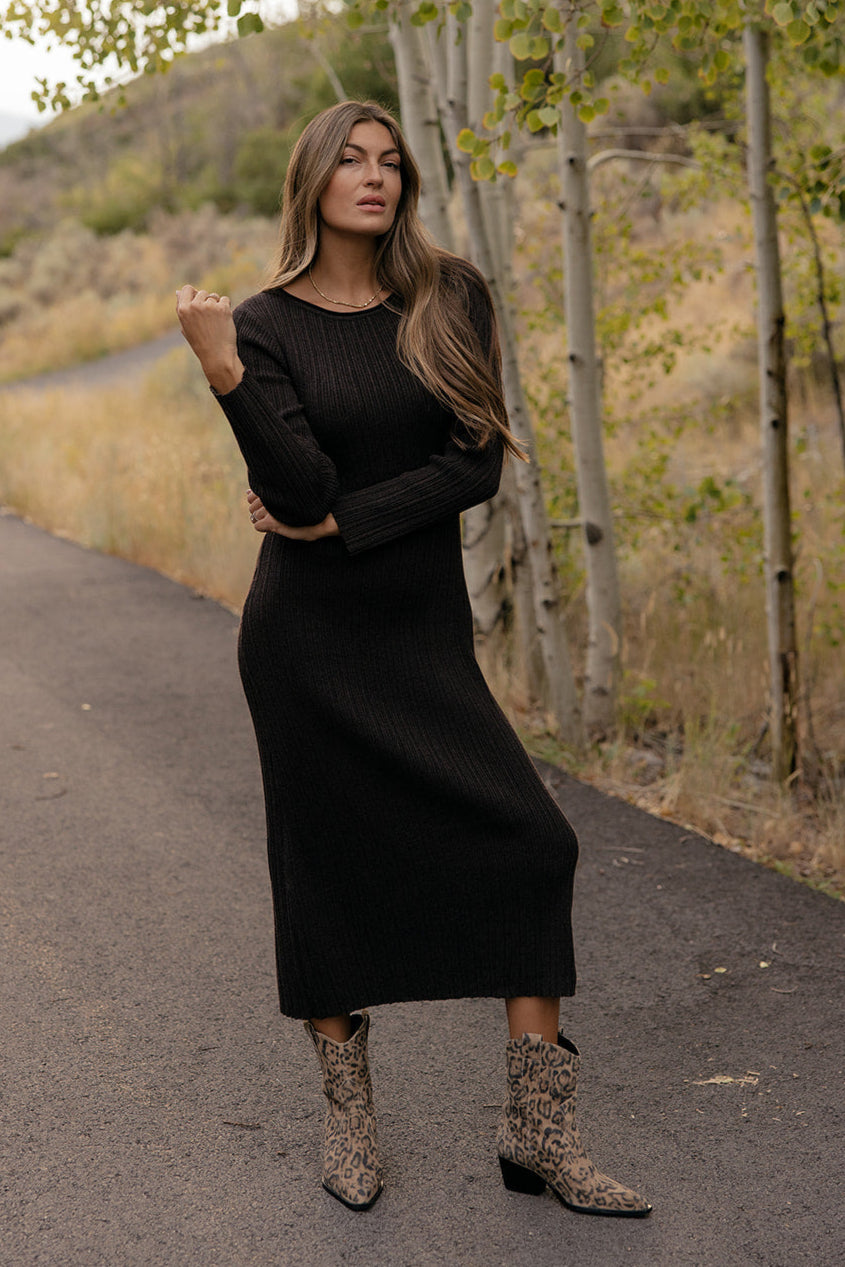 Cottage Path Sweater Dress