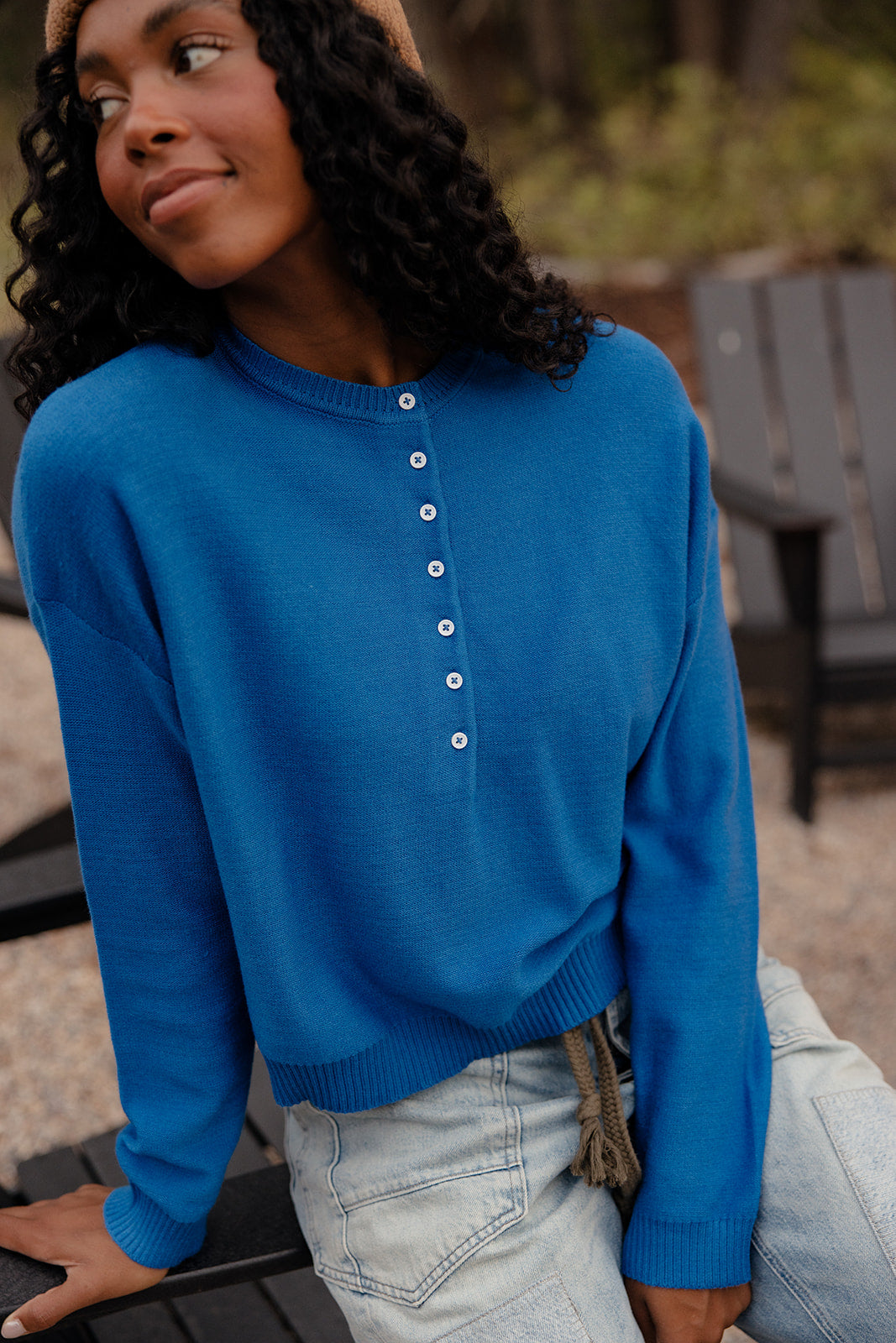 Meridian Henley Sweater