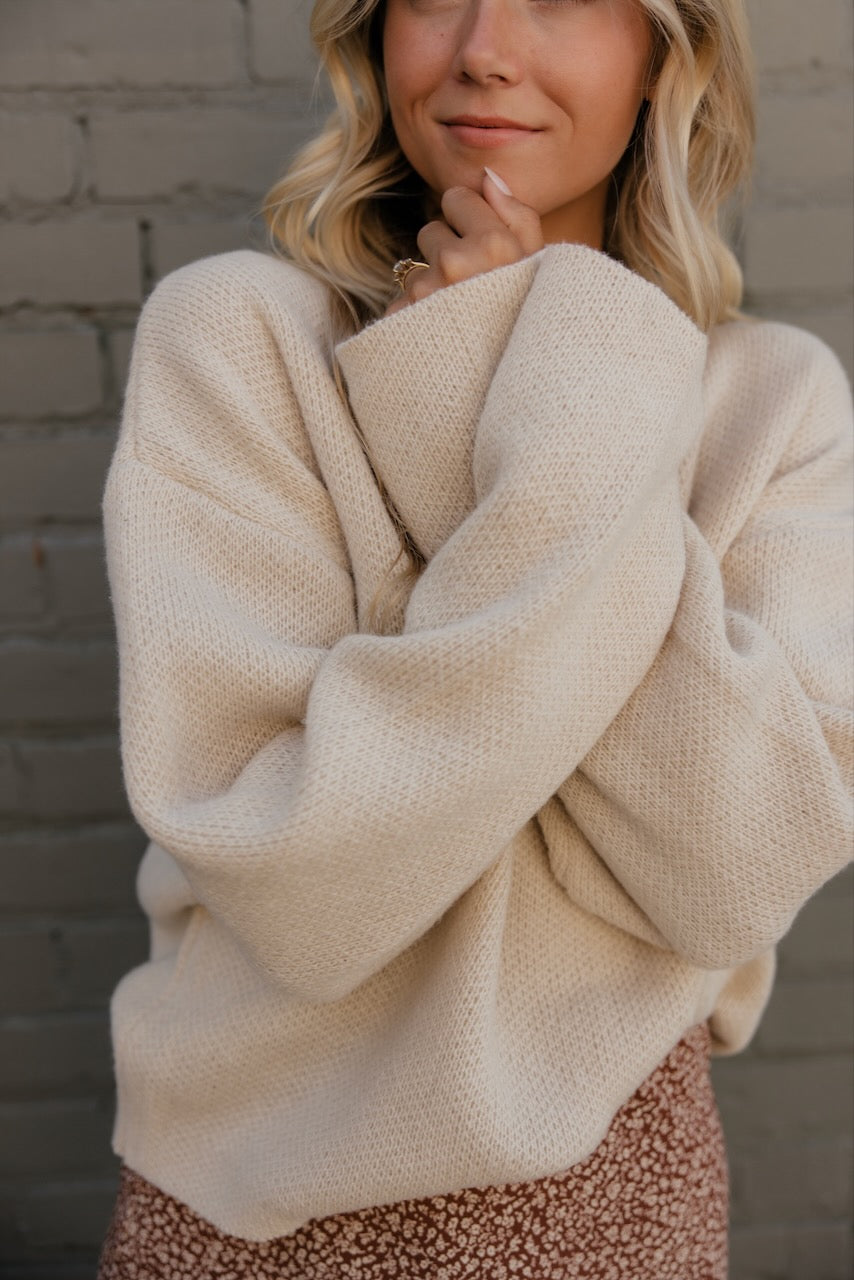High Neck Sweater | ROOLEE