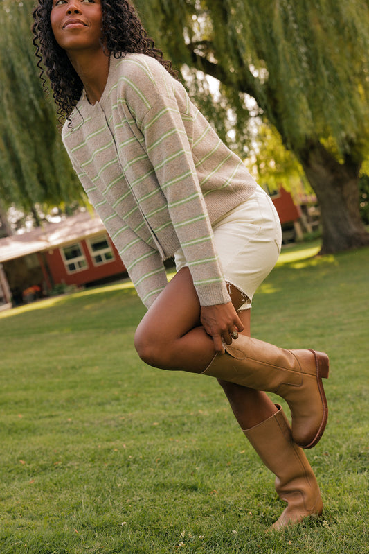 Saige Stripe Cardigan