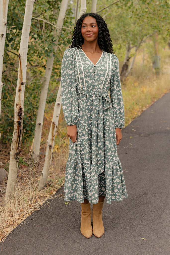 Forest Whimsy Midi Dress