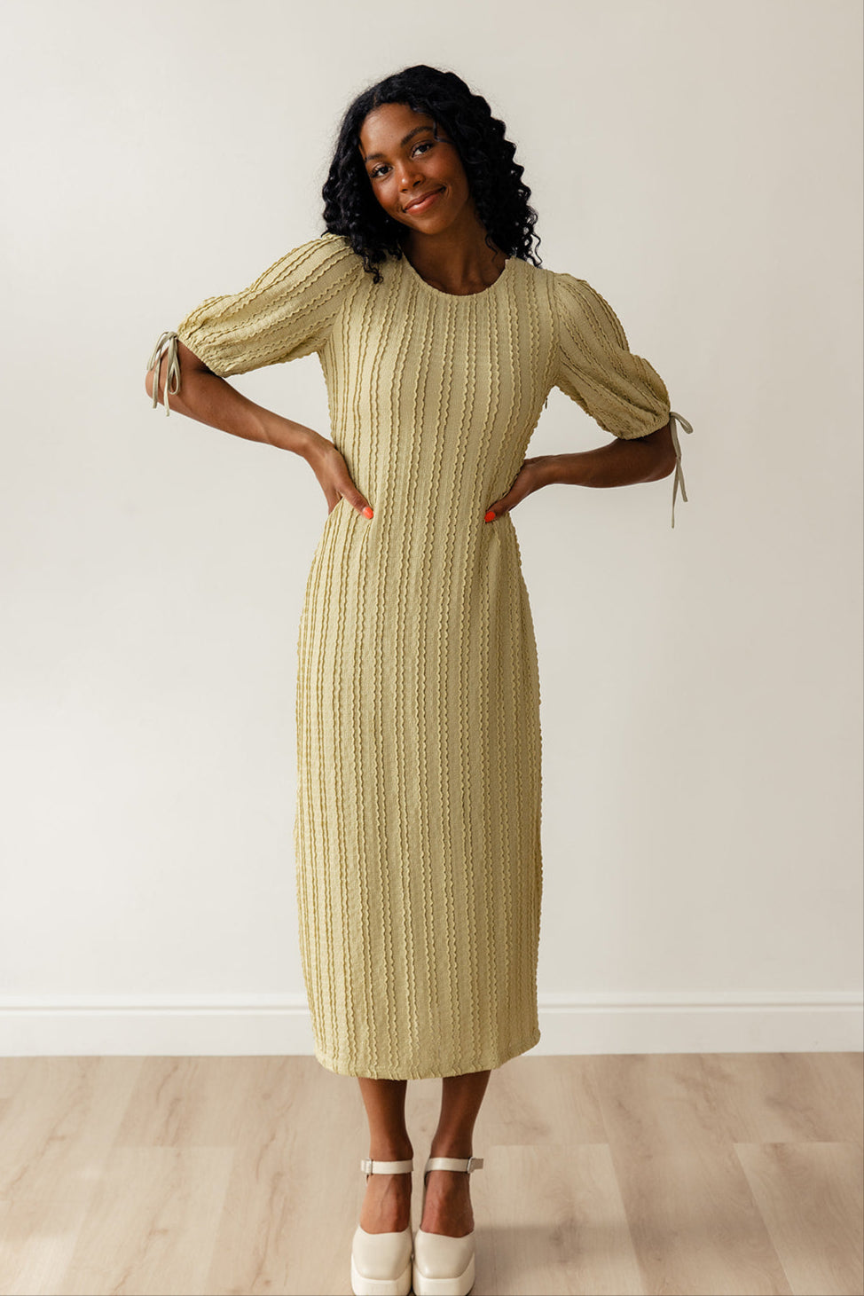 Marceline Textured Dress