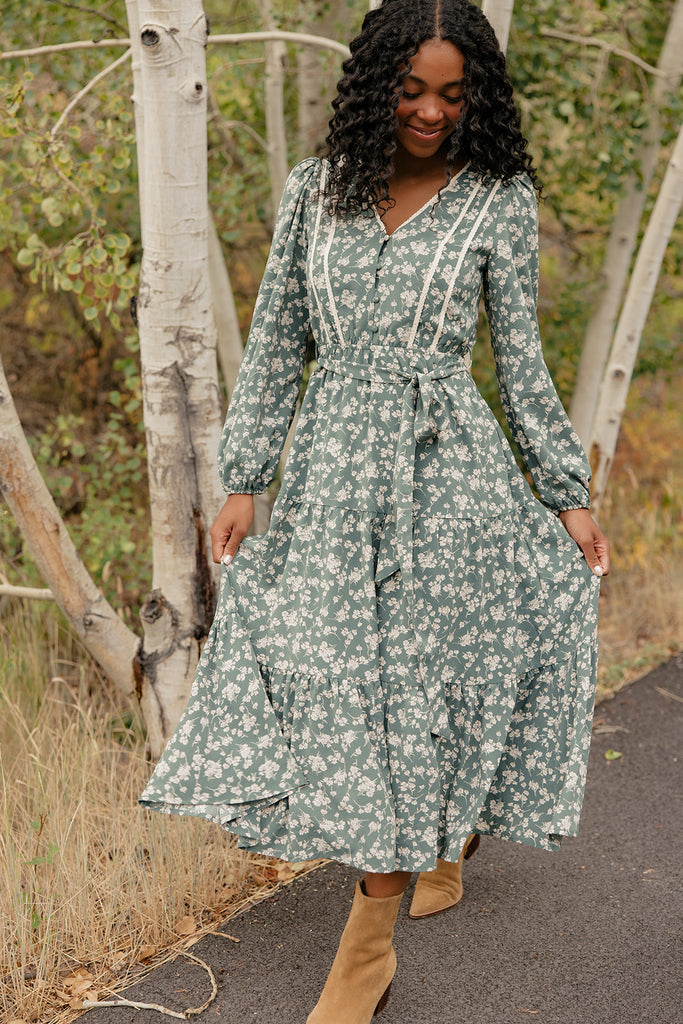 Forest Whimsy Midi Dress