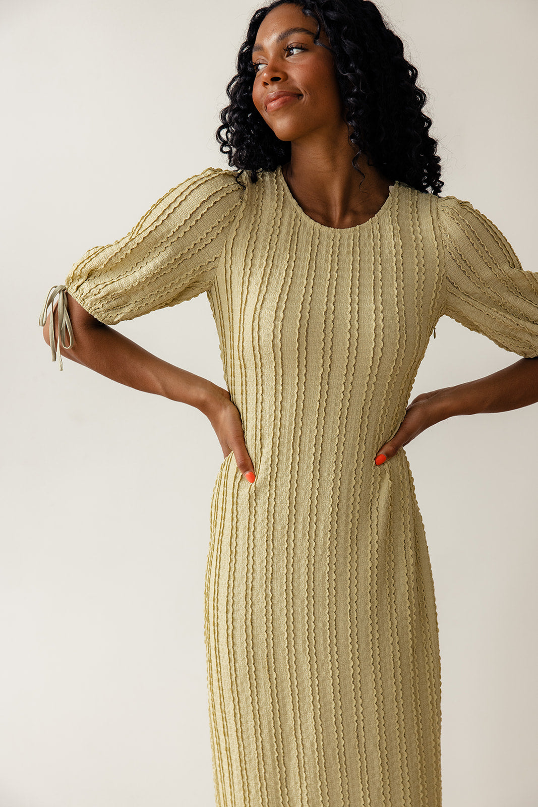 Marceline Textured Dress