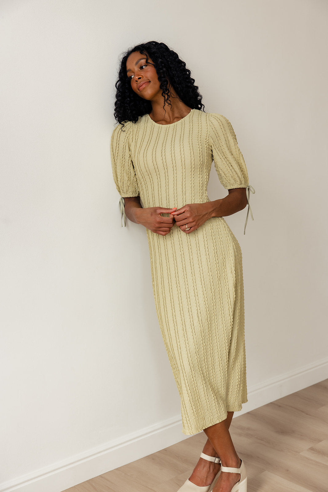 Marceline Textured Dress