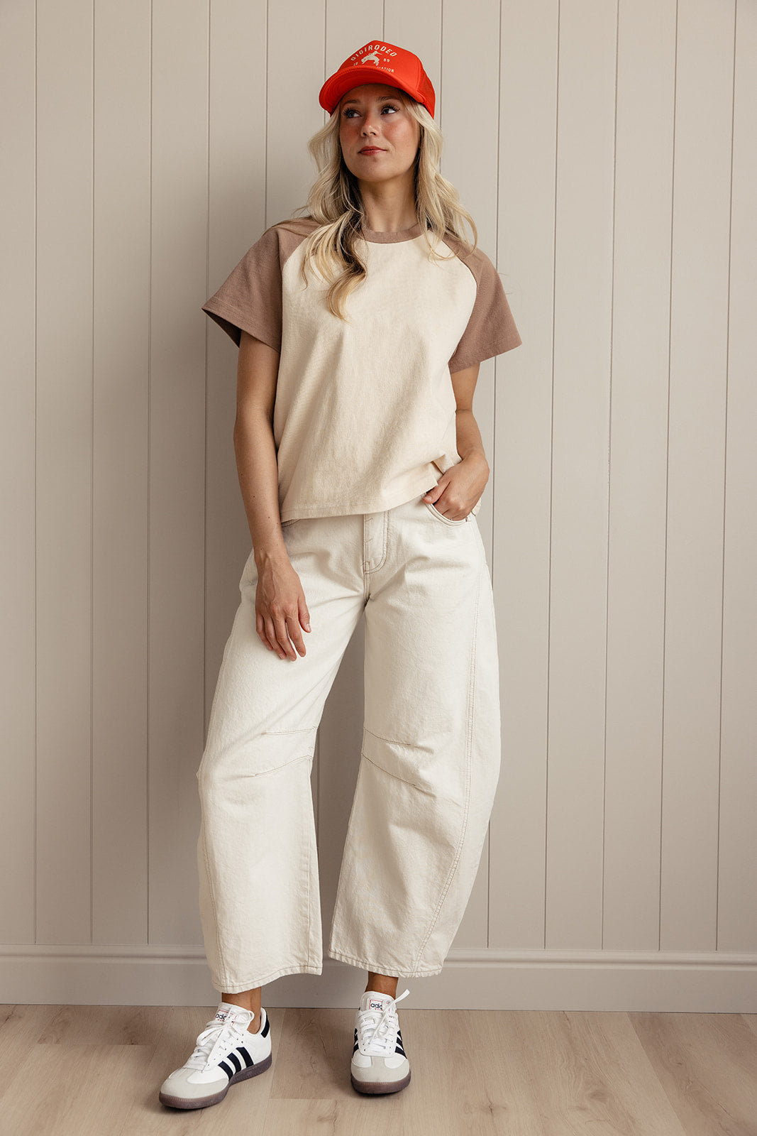 Free People Good Luck Mid Rise Barrel Jeans