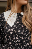 Blackberry Lace Collar Blouse