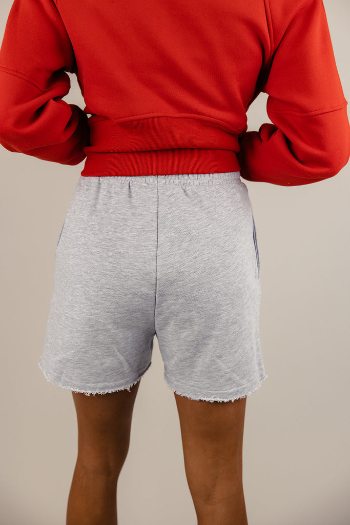 Heather Gray Shorts for Women | ROOLEE