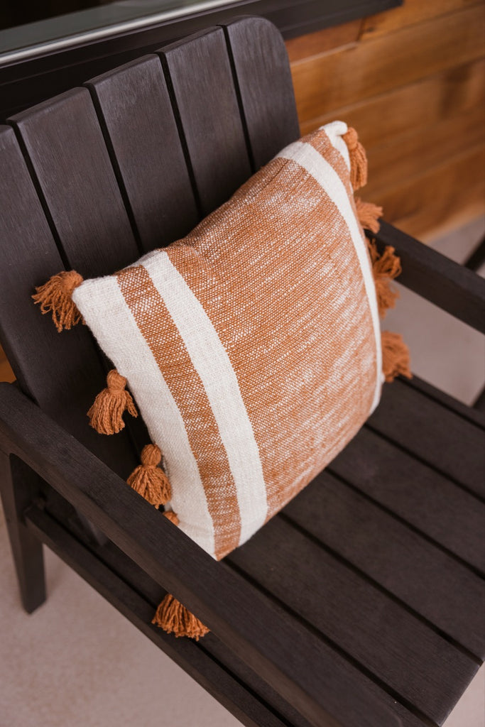 Striped Throw Pillow | ROOLEE
