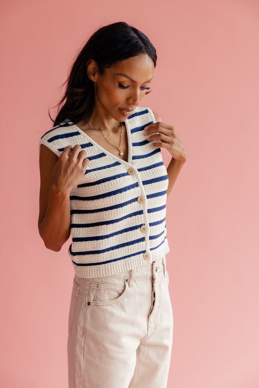 Skye Striped Vest