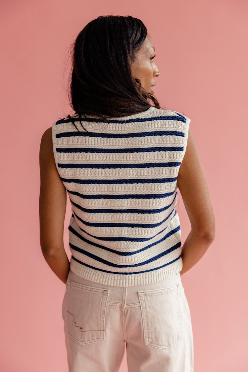 Skye Striped Vest