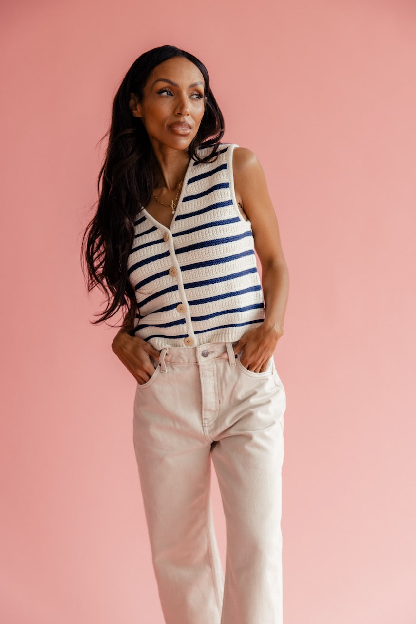 Skye Striped Vest