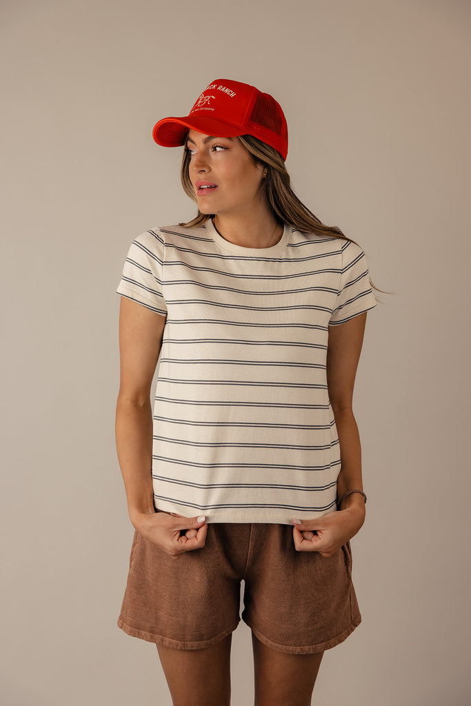 Thick and Thin Striped Tee