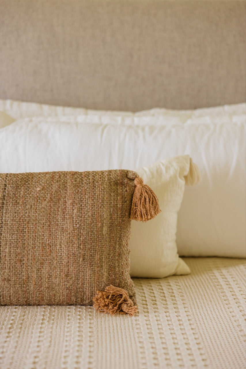Tasseled Throw Pillow | ROOLEE