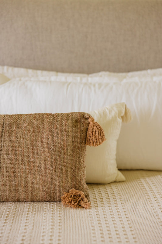 Tasseled Throw Pillow | ROOLEE