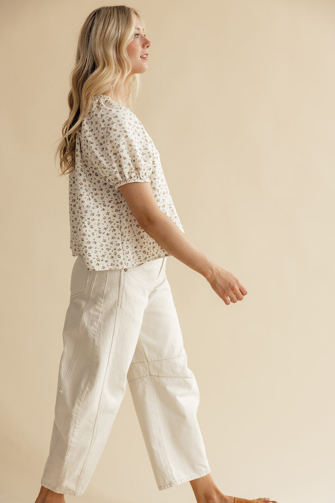 Free People Good Luck Mid Rise Barrel Jeans