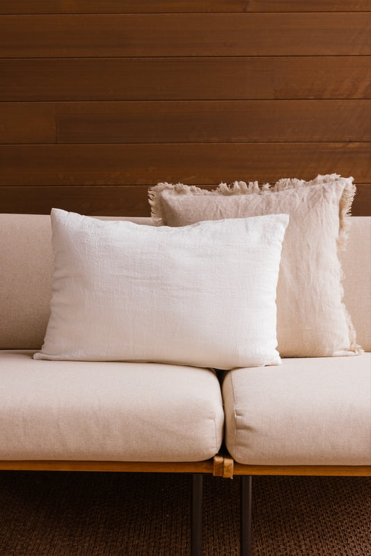 Neutral Throw Pillow | ROOLEE