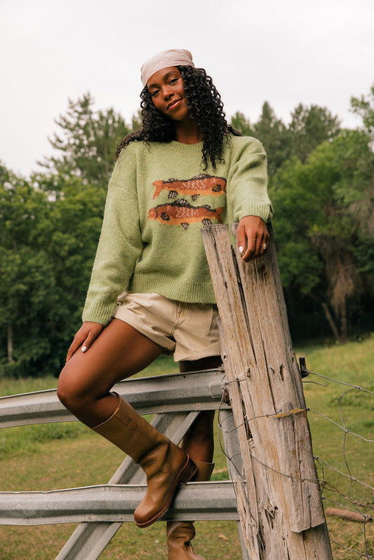 What A Catch Sweater