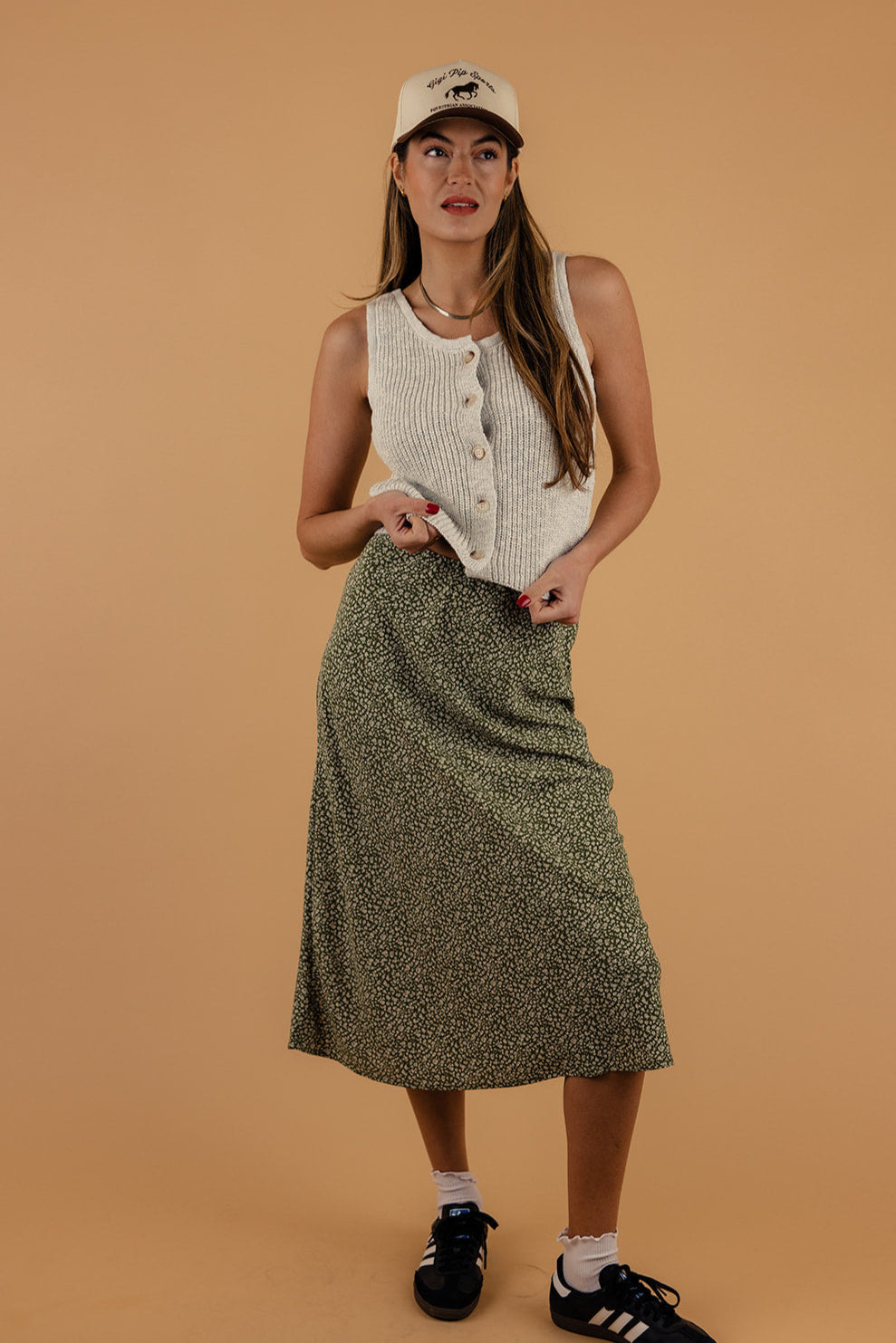 Tiny Perfect Things Midi Skirt