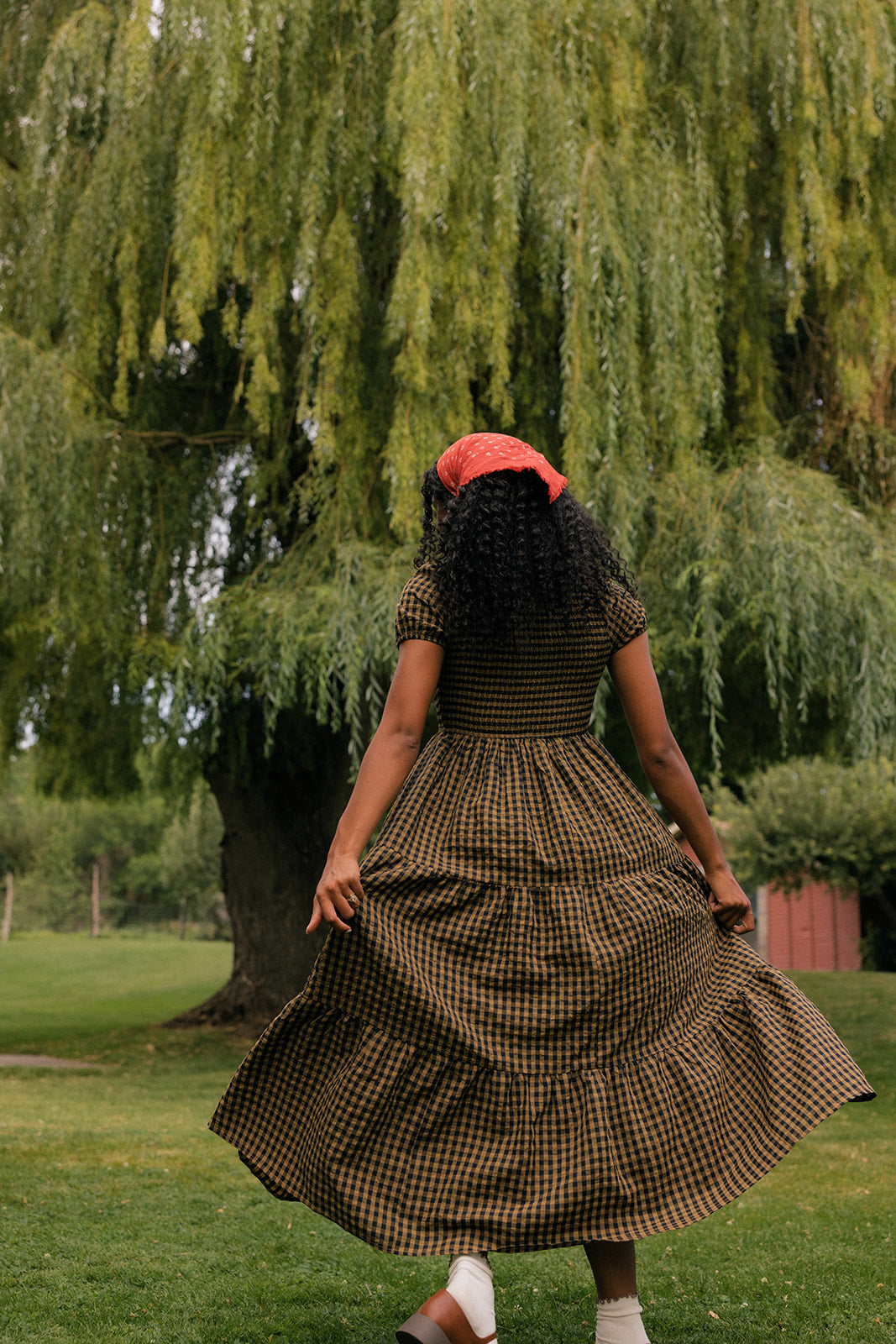 The Story Goes Gingham Dress