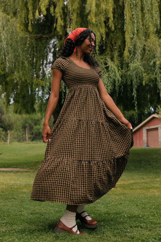 The Story Goes Gingham Dress
