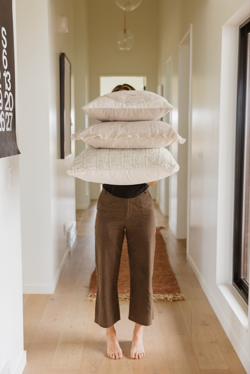 Textured Throw Pillows | ROOLEE