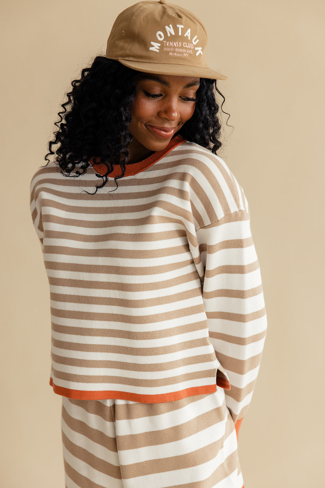 Nyla Striped Set