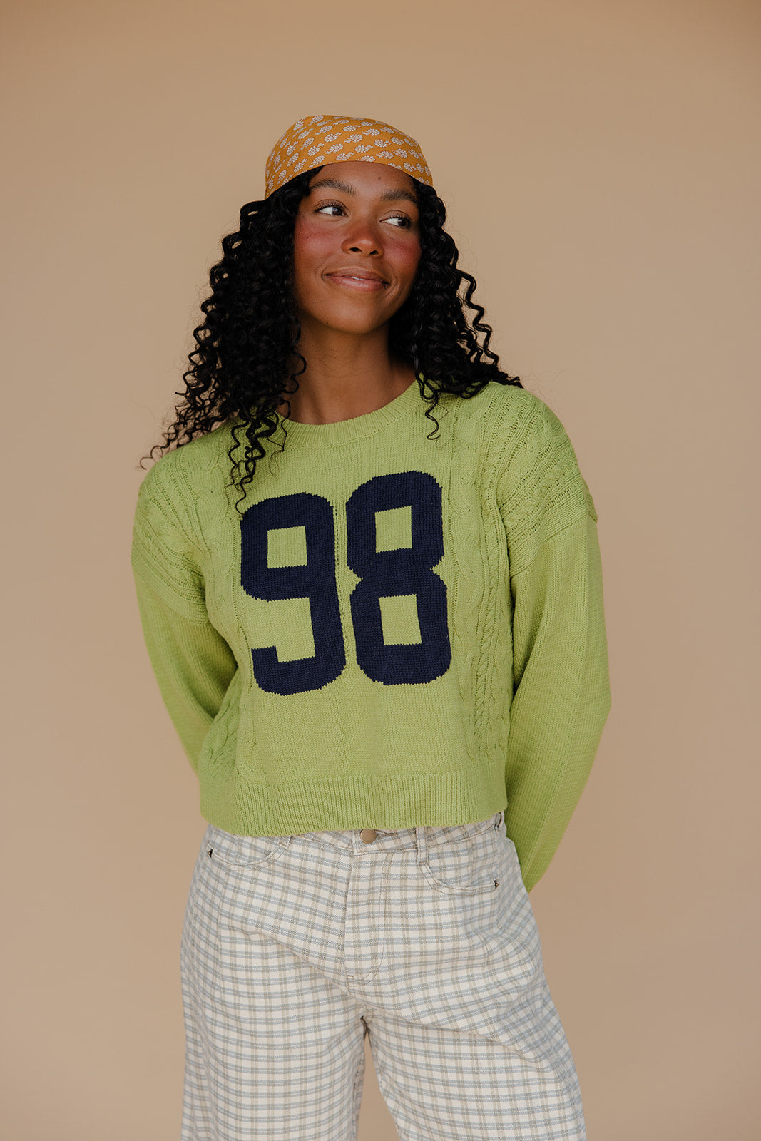 Homecoming Cable Knit Sweater