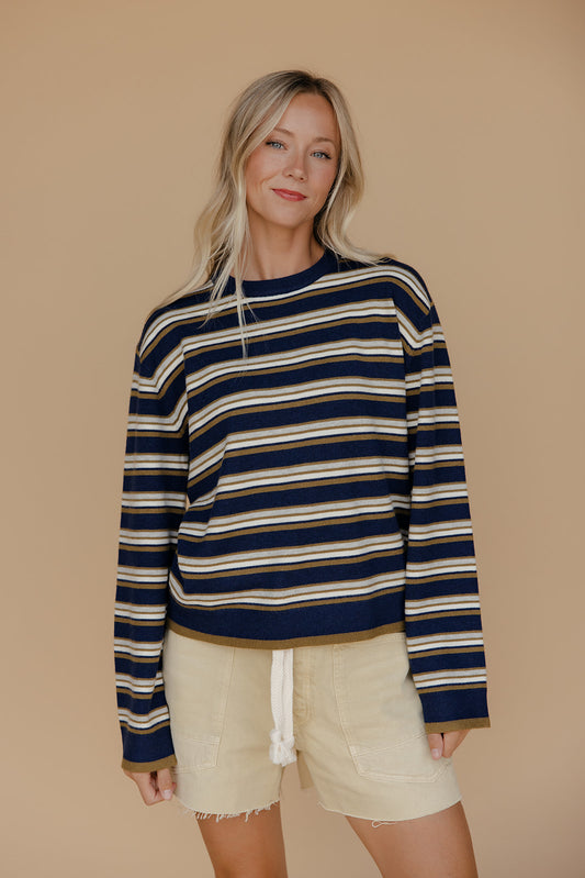 Nautical Charm Stripe Sweater