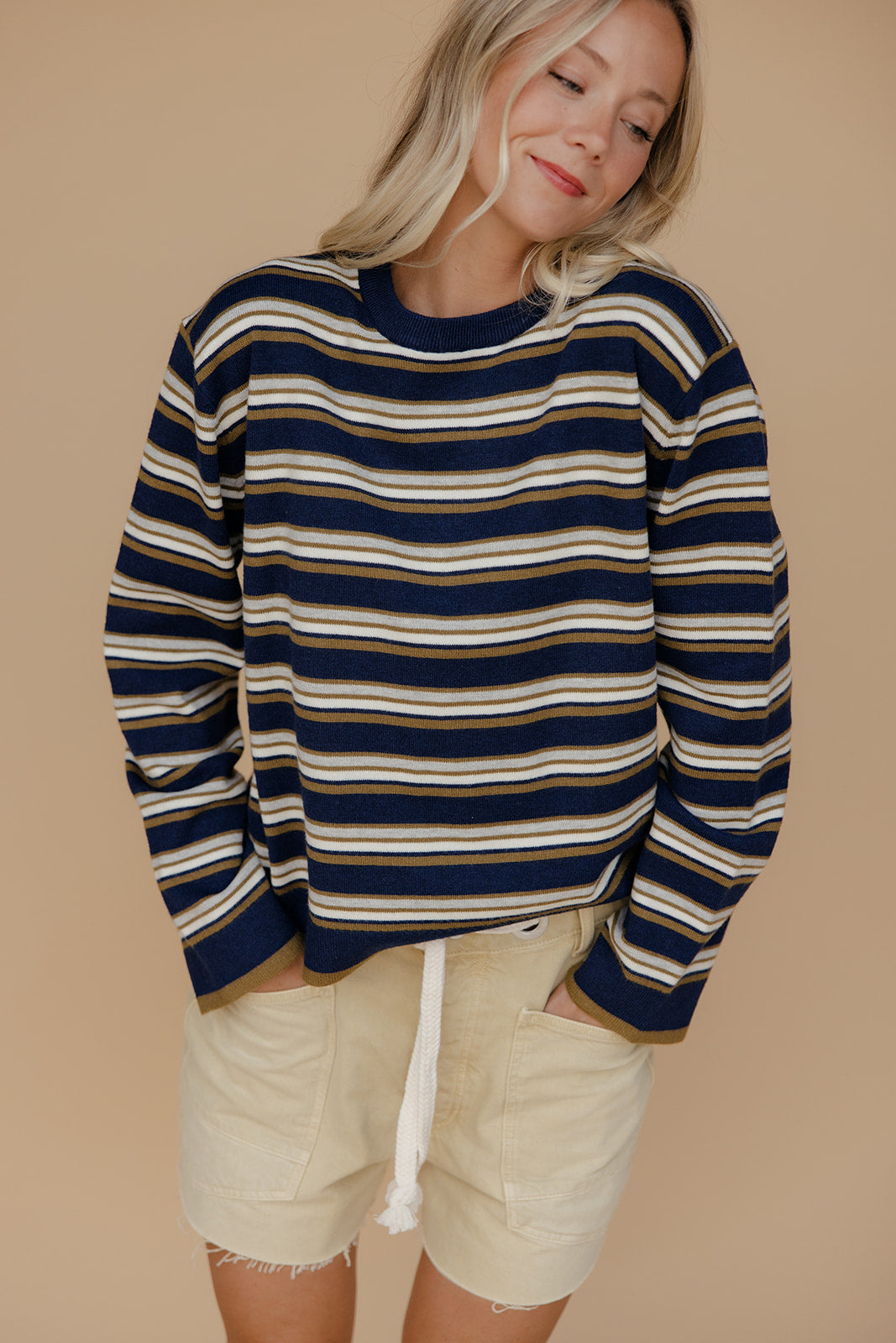 Nautical Charm Stripe Sweater