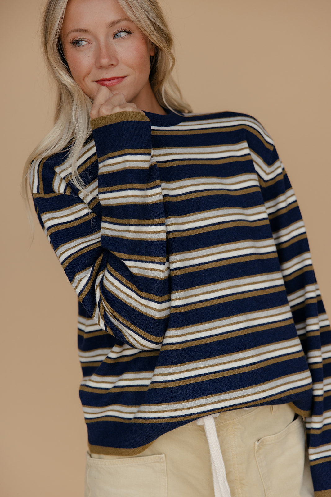 Nautical Charm Stripe Sweater