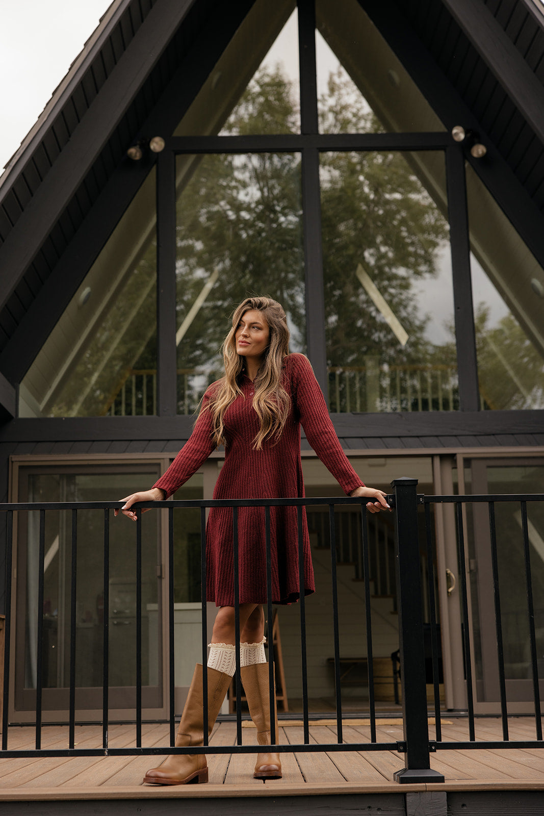 Mirabelle Knit Collared Dress