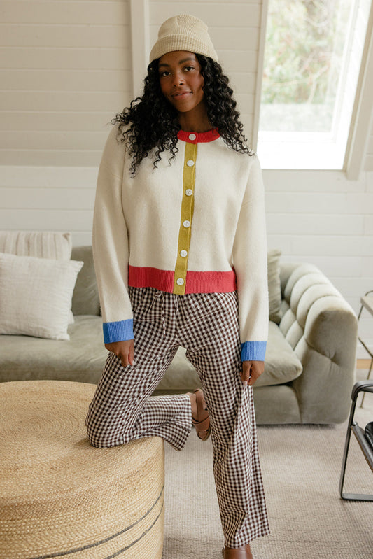 Colored Pencil Cardigan